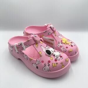 CROCS Pink Peanuts Sandals for Women